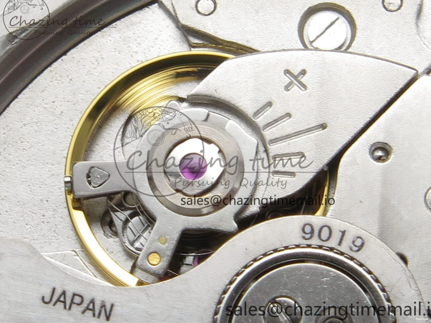 MIROTIME 0109 Pilot Mark XX BLSF 1:1 Best Edition Black Blue Dial on Blue Rubber Strap MIYOTA Sleek 6989